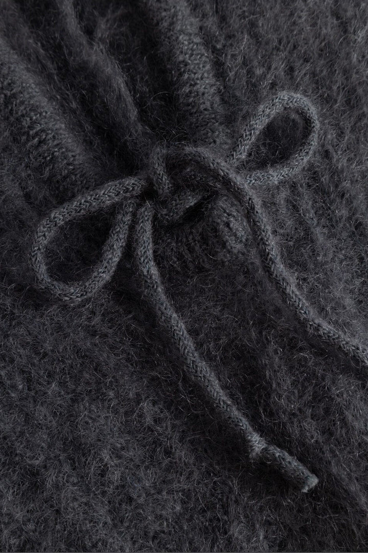 Noella - N-Merle Knit Balaclava 15250007 - 1495 - Medium Grey Melange
