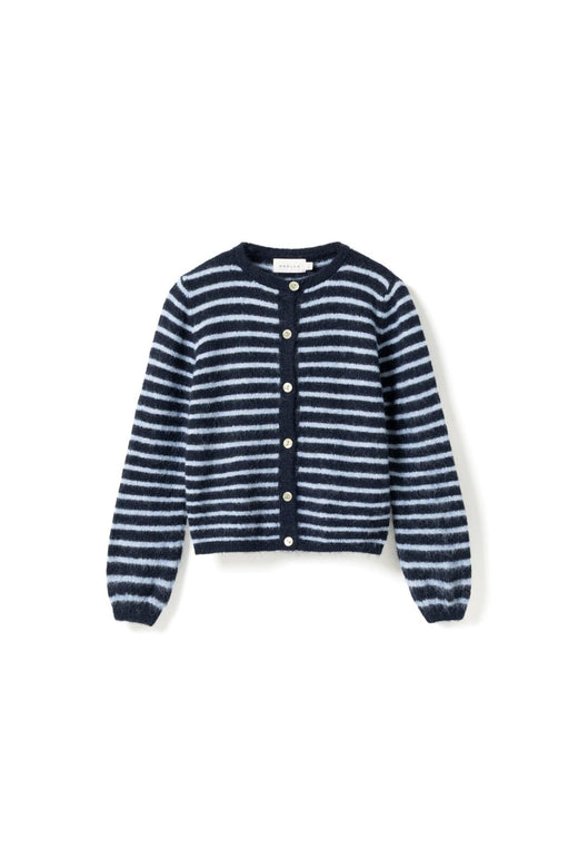 Noella - N-Mertice Knit Cardigan 16570002 - 117 - Blue Stripe
