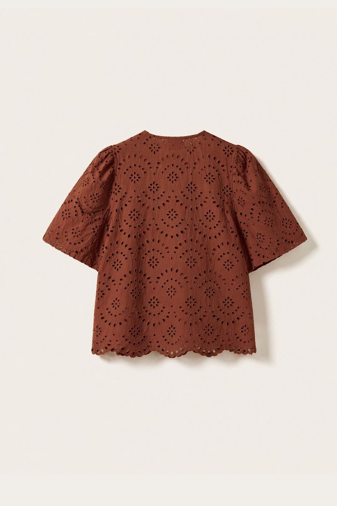 Noella - N-Mika Blouse 15760002 - 409 - Terracotta Bluser 