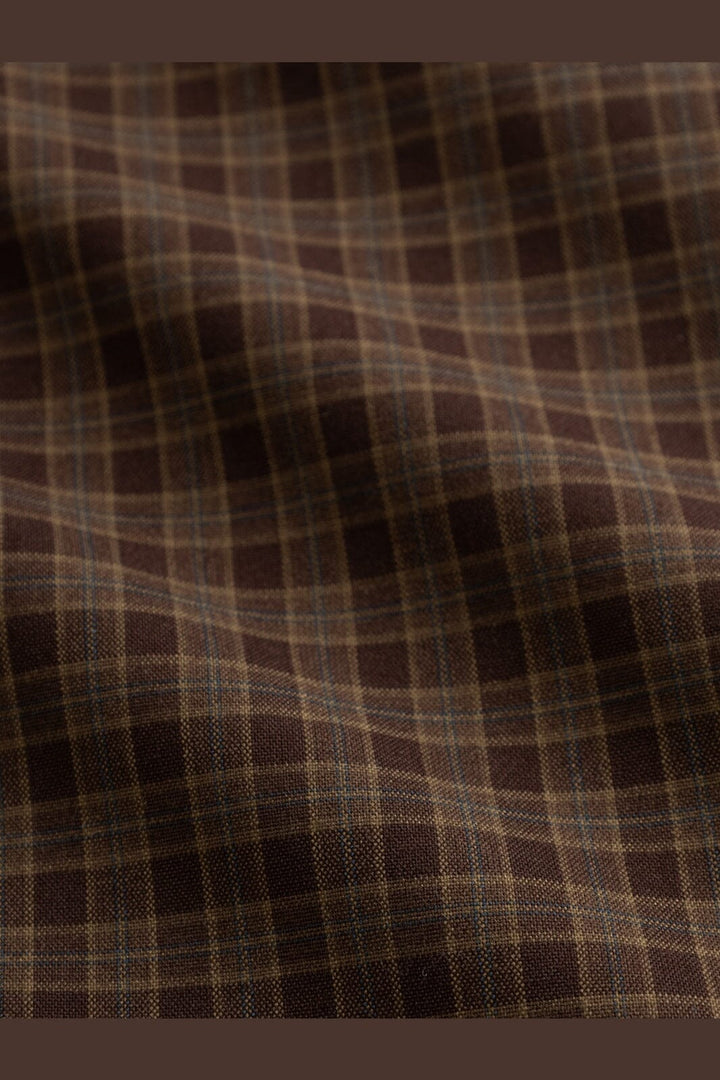 Noella - N-Mitty Skirt 16360002 - 1499 - Devana Brown Check