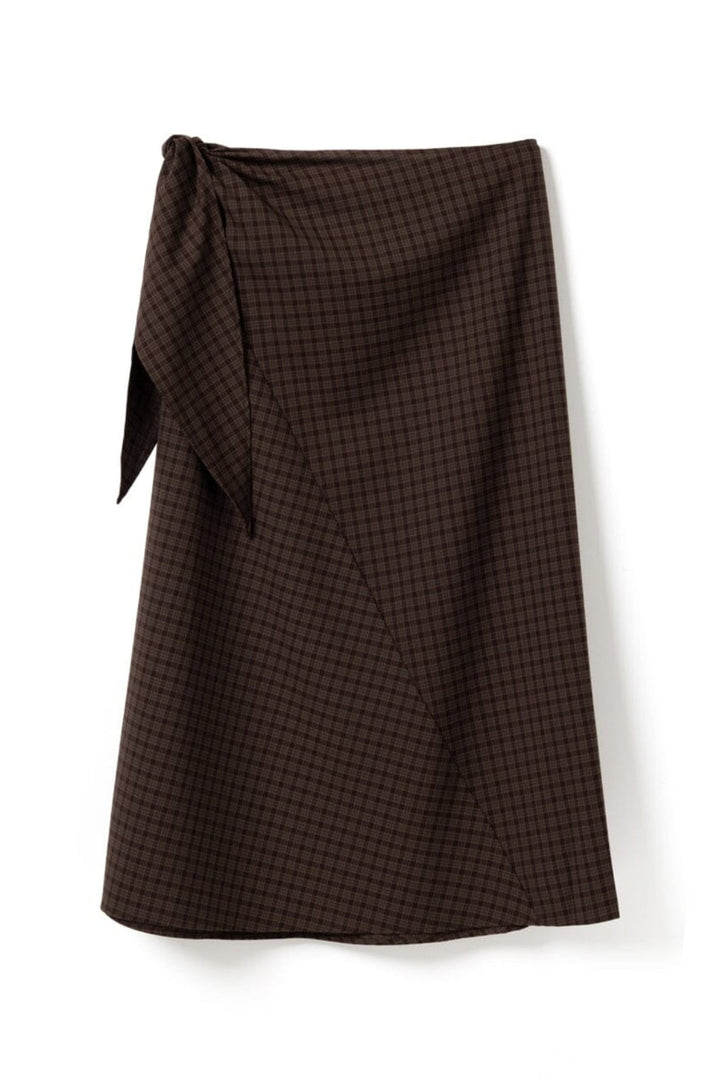 Noella - N-Mitty Skirt 16360002 - 1499 - Devana Brown Check