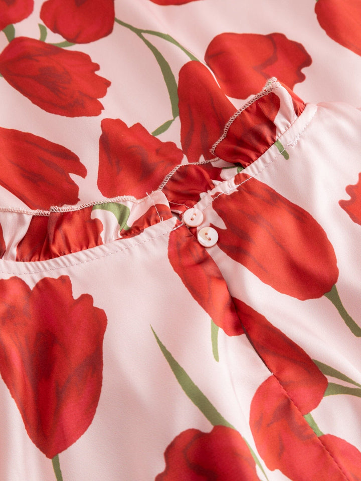 Noella - Ruth Dress - 1278 Tulip Print Kjoler 