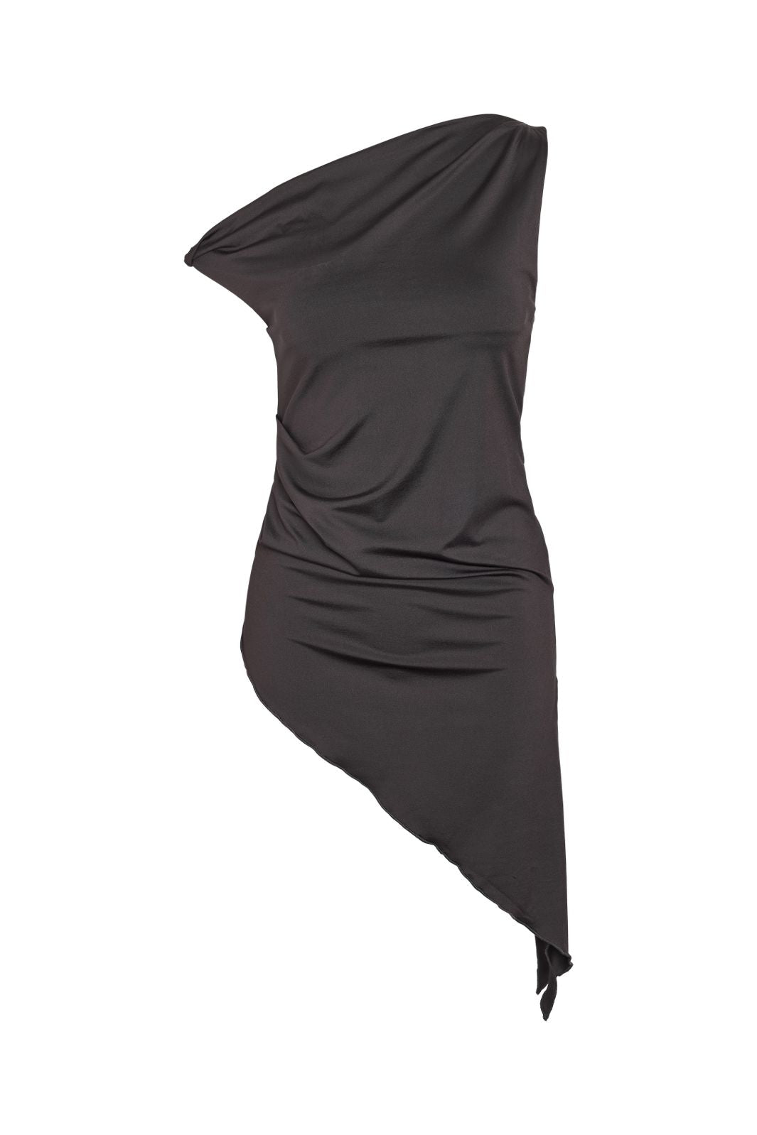 Noisy May - Nmblaze Waterfall Assymetric Top - 5070572 Obsidian
