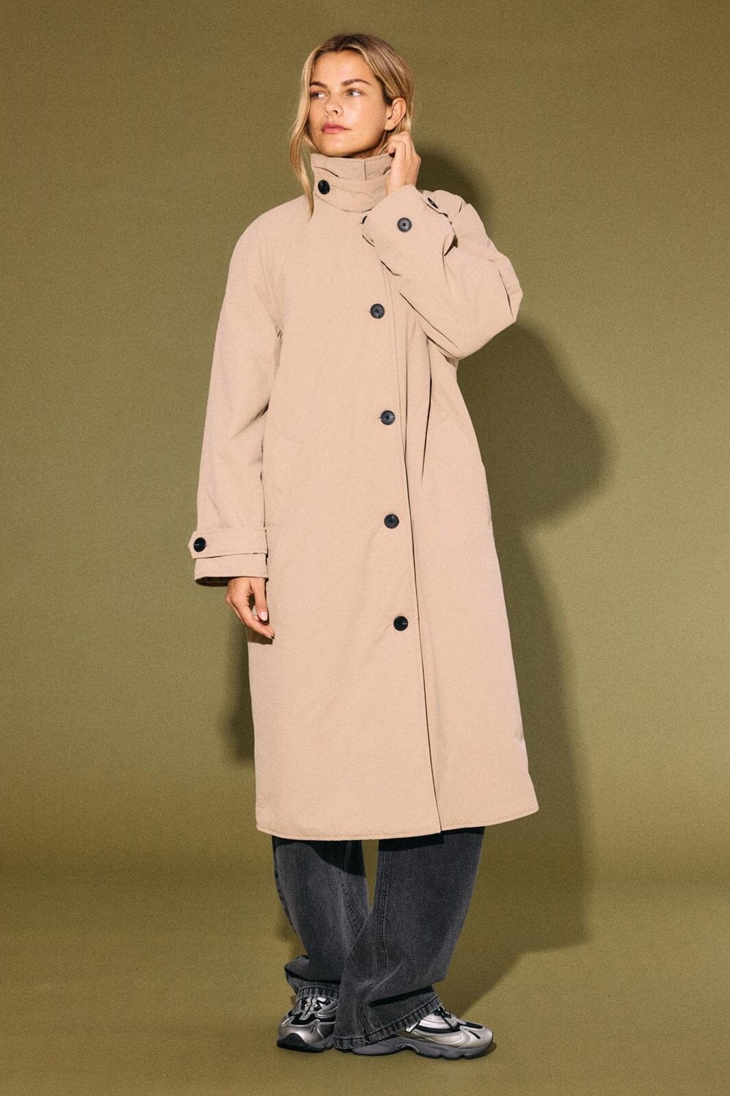 Noisy May - Nmcarlie Padded Coat Dd - 5023883 Aluminum