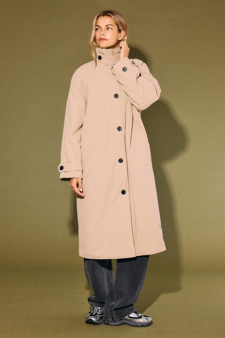 Noisy May - Nmcarlie Padded Coat Dd - 5023883 Aluminum
