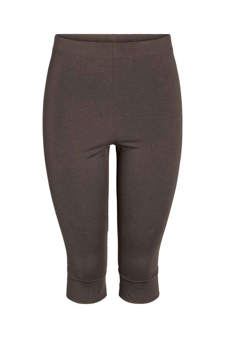 Noisy May - Nmella Capri Pant Tnt/18 - 5212122 Chocolate Brown