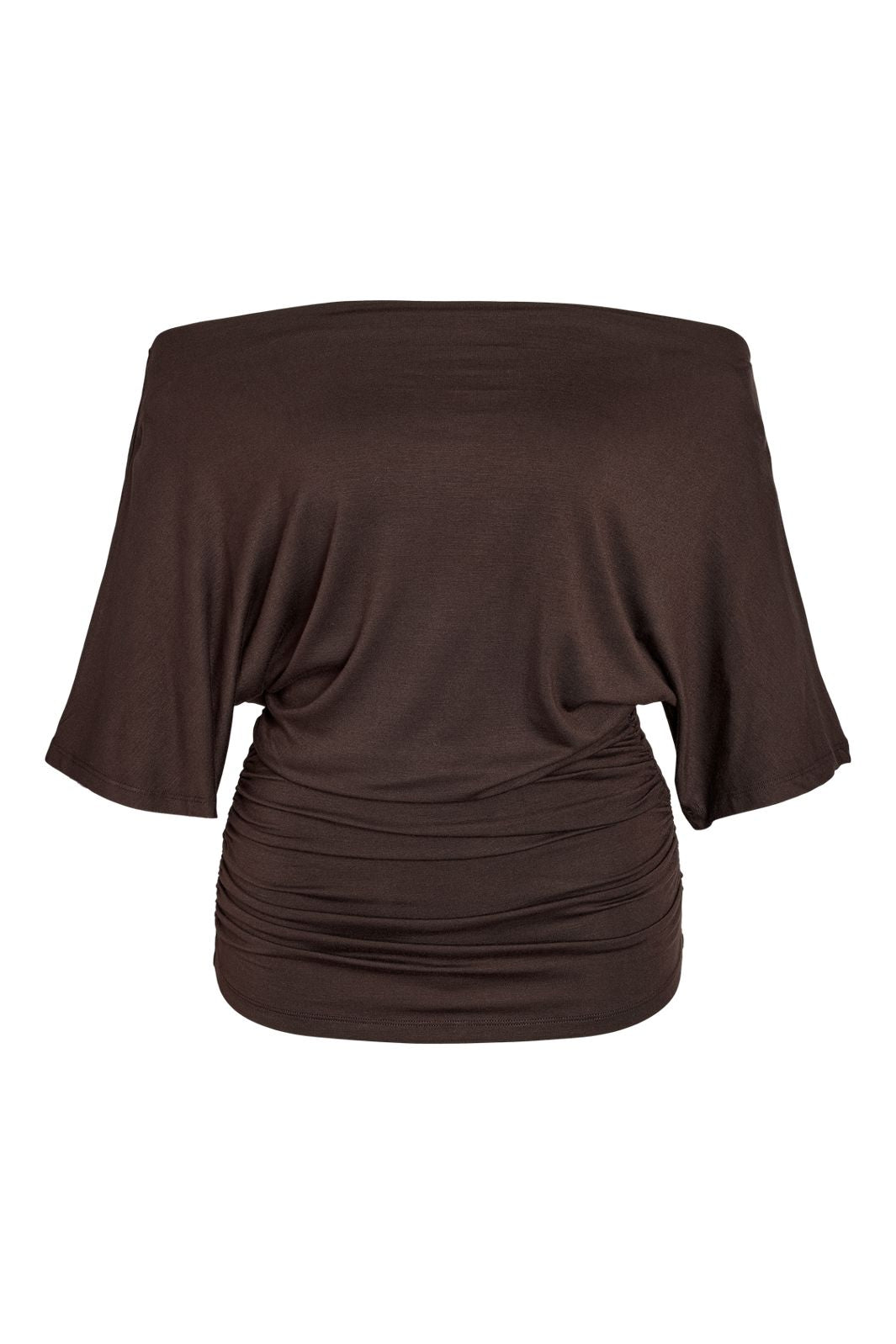 Noisy May - Nmjune One Shoulder Top - 5111565 Chocolate Brown