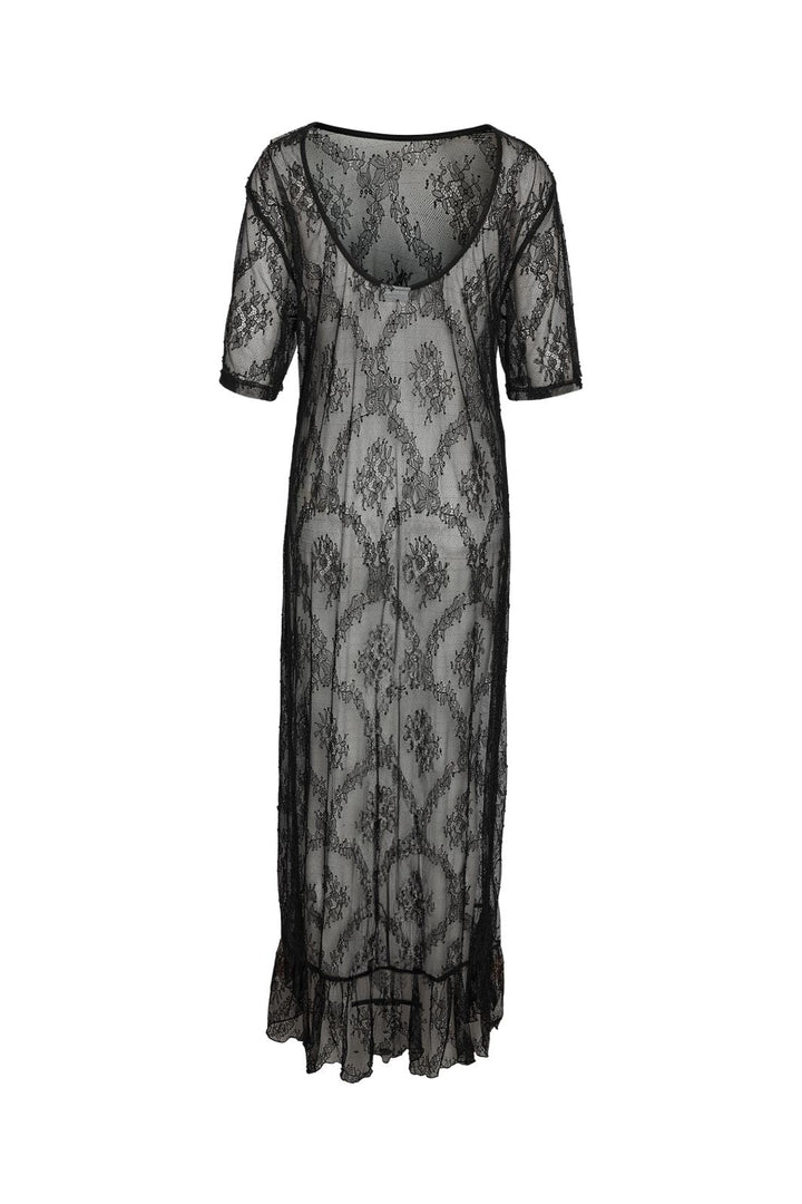 Noisy May - Nmlucia S/S Long Dress - 4980146 Black