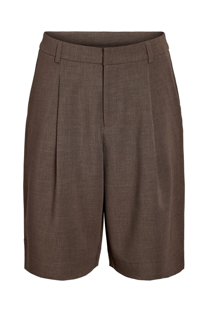 Noisy May - Nmmonna Maile Bermuda Shorts - 5115581 Chocolate Brown