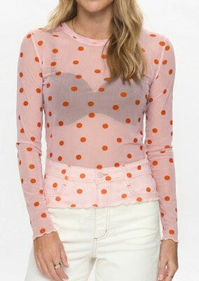 Nümph - Nusine Mesh Blouse 707155 - Pink Lady