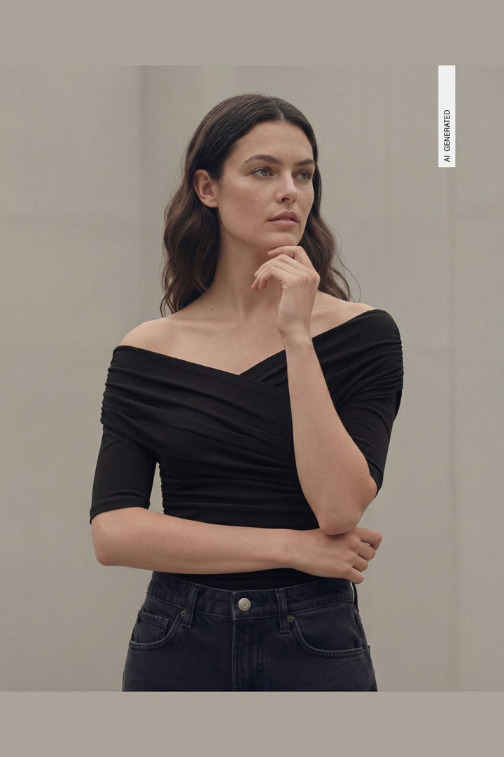 Object - Objliva 2/4 Cross Over Top Tne 26 - 5175052 Black