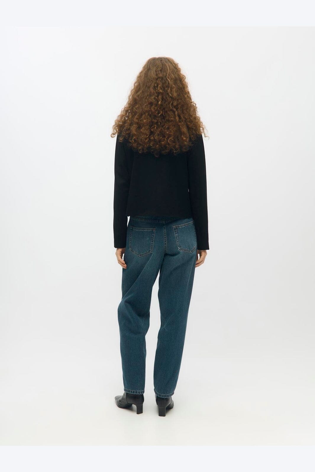 Object - Objmiu Zoe Barrel Ankle Jeans - 4930703 Medium Blue Denim