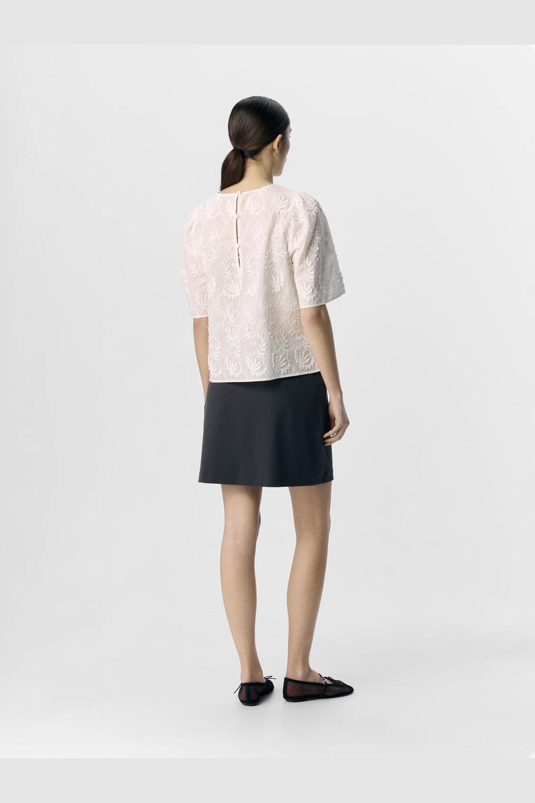 Object - Objmya 2/4 Re Top - 4911950 Cloud Dancer
