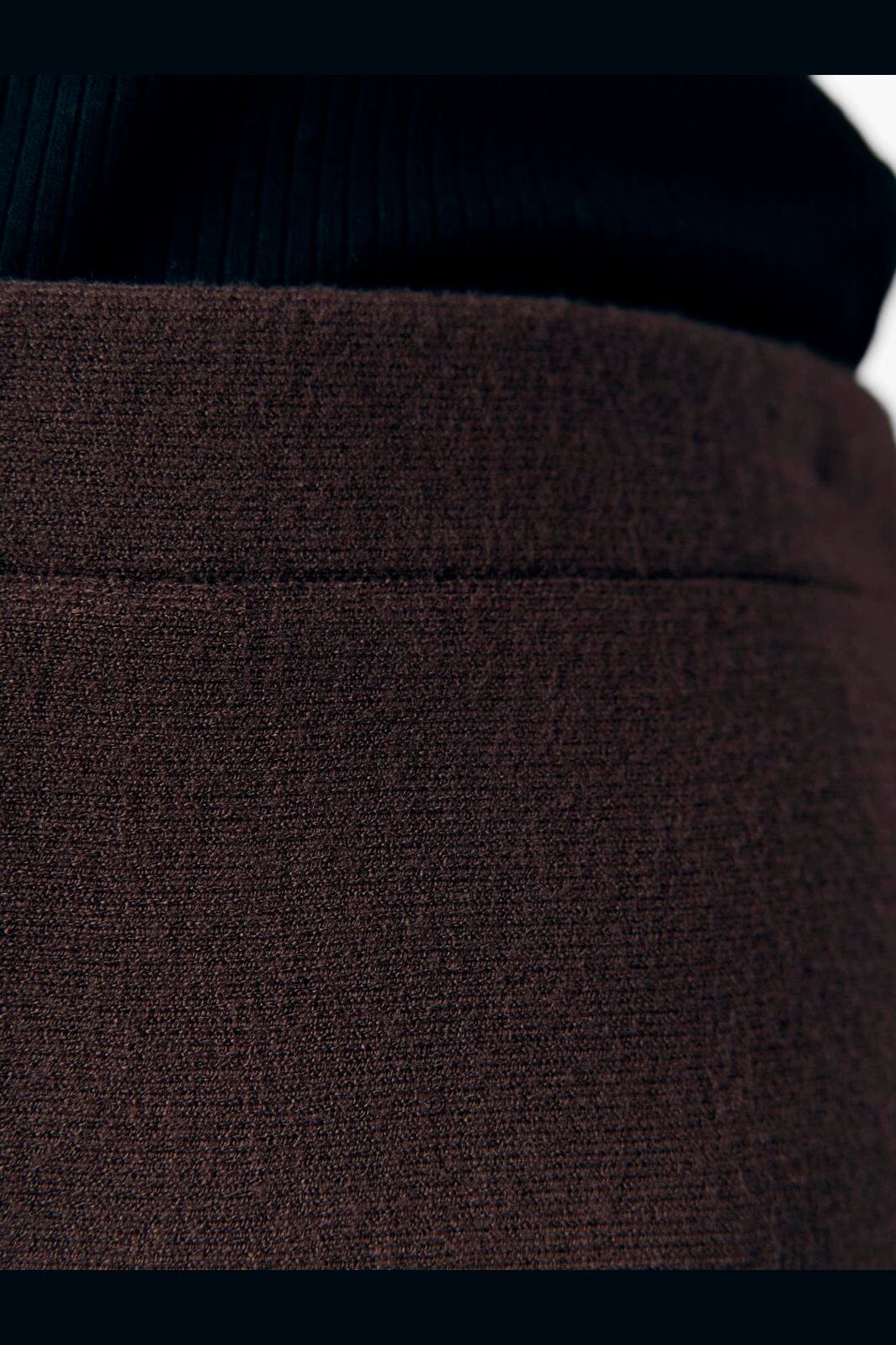 Object - Objreynard Short Knit Skirt - 4886427 Seal Brown