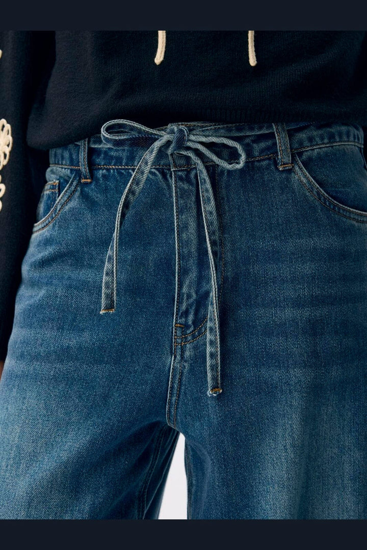 Object - Objrosie Wide Jeans - 4797865 Medium Blue Denim