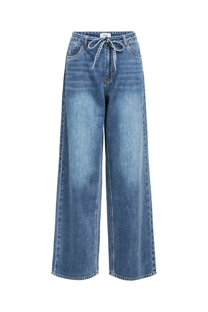 Object - Objrosie Wide Jeans - 4797865 Medium Blue Denim