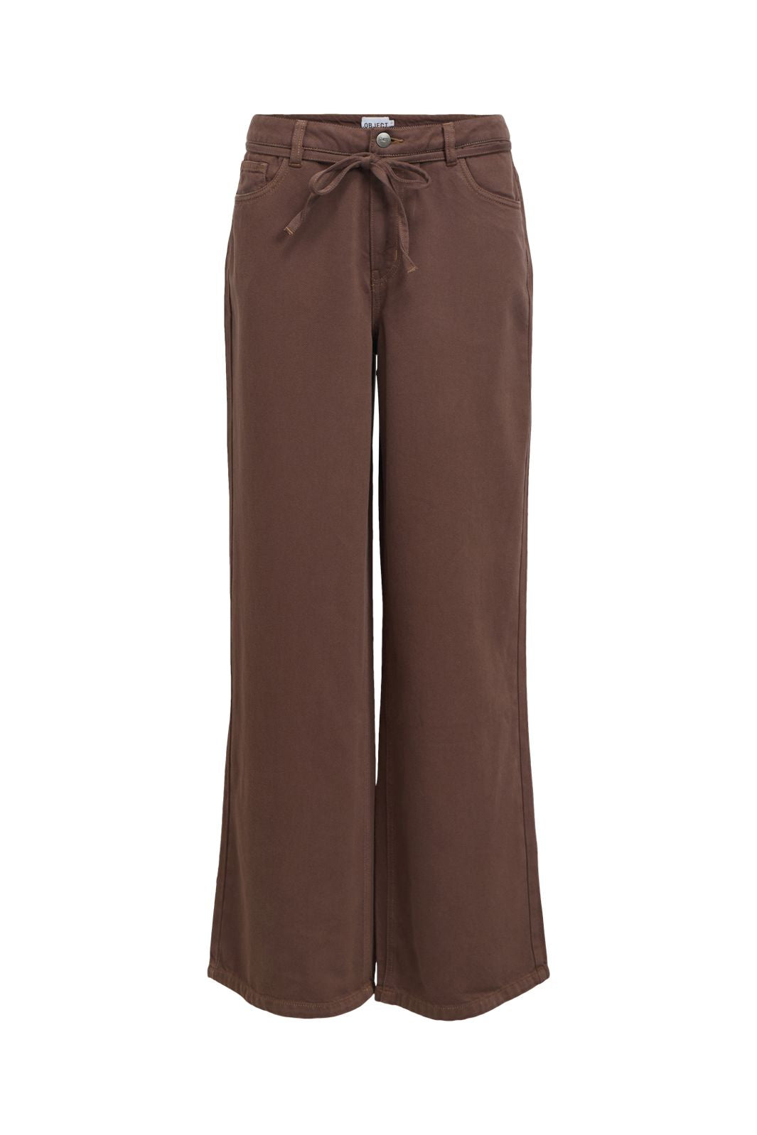 Object - Objrosie Wide Jeans - 5096864 Seal Brown