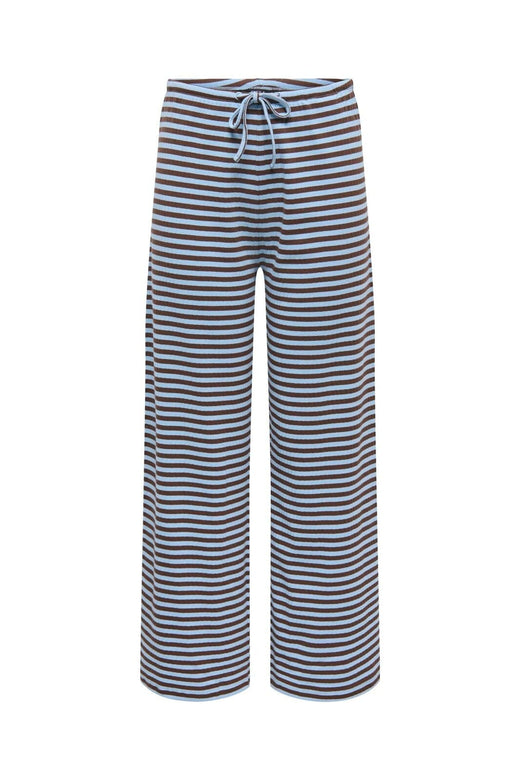 Only - Onlaida Striped Pant - 5229062 Chicory Coffee Chambray Blue Stripe