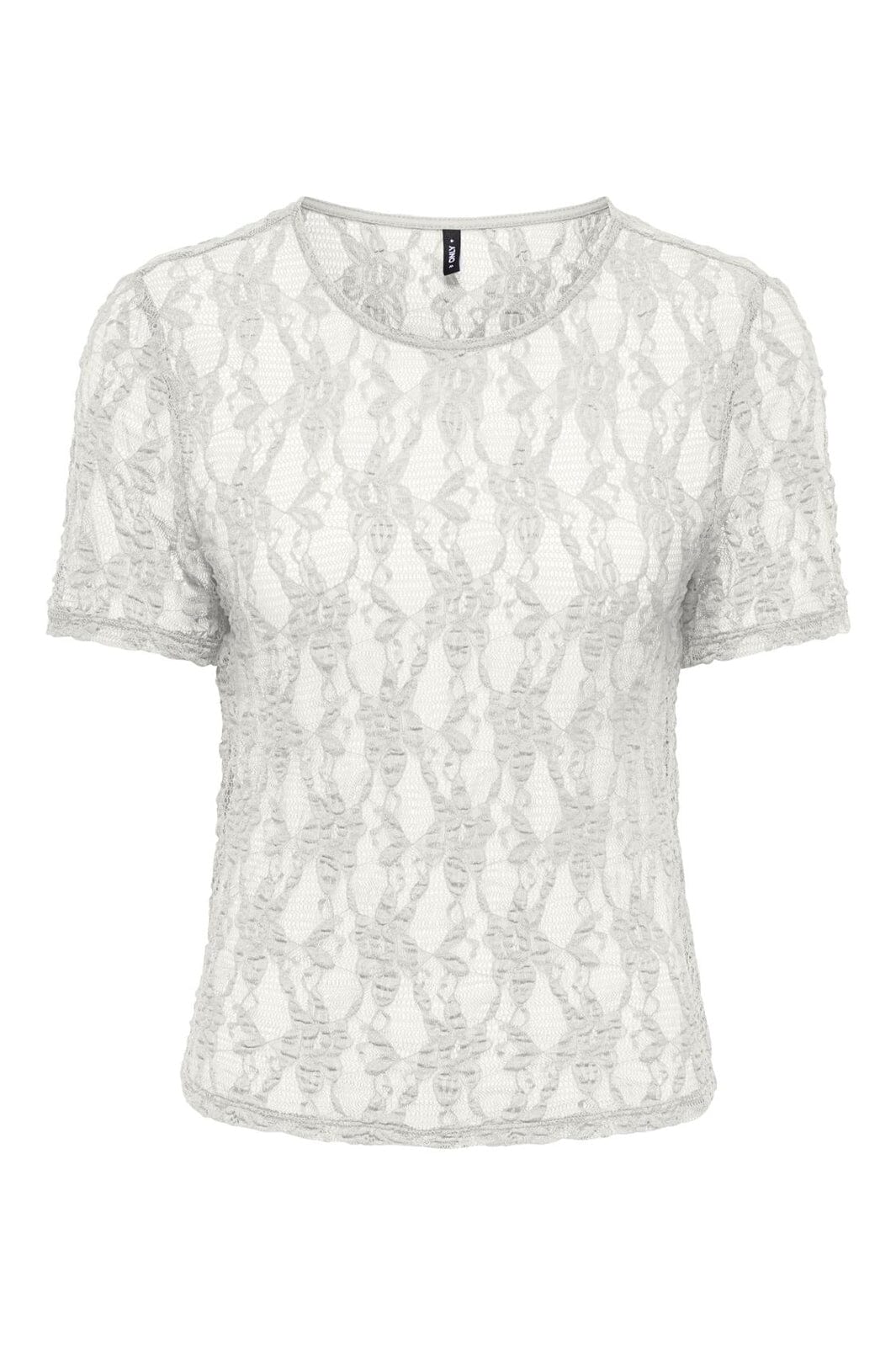 Only - Onlalba S/S Lace Top - 5170295 Cloud Dancer