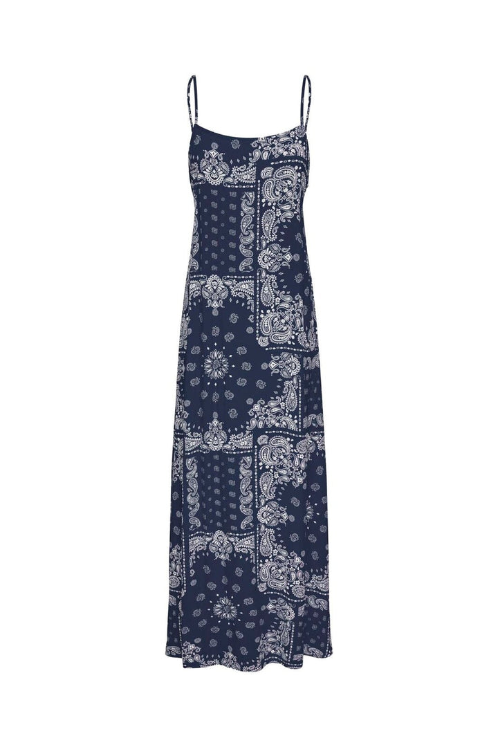 Only - Onlambel Strap Long Band Dress - 5065452 Naval Academy Navy Bandana