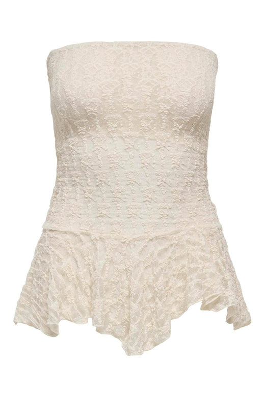 Only - Onlaya Tube Lace Top - 5030118 Birch