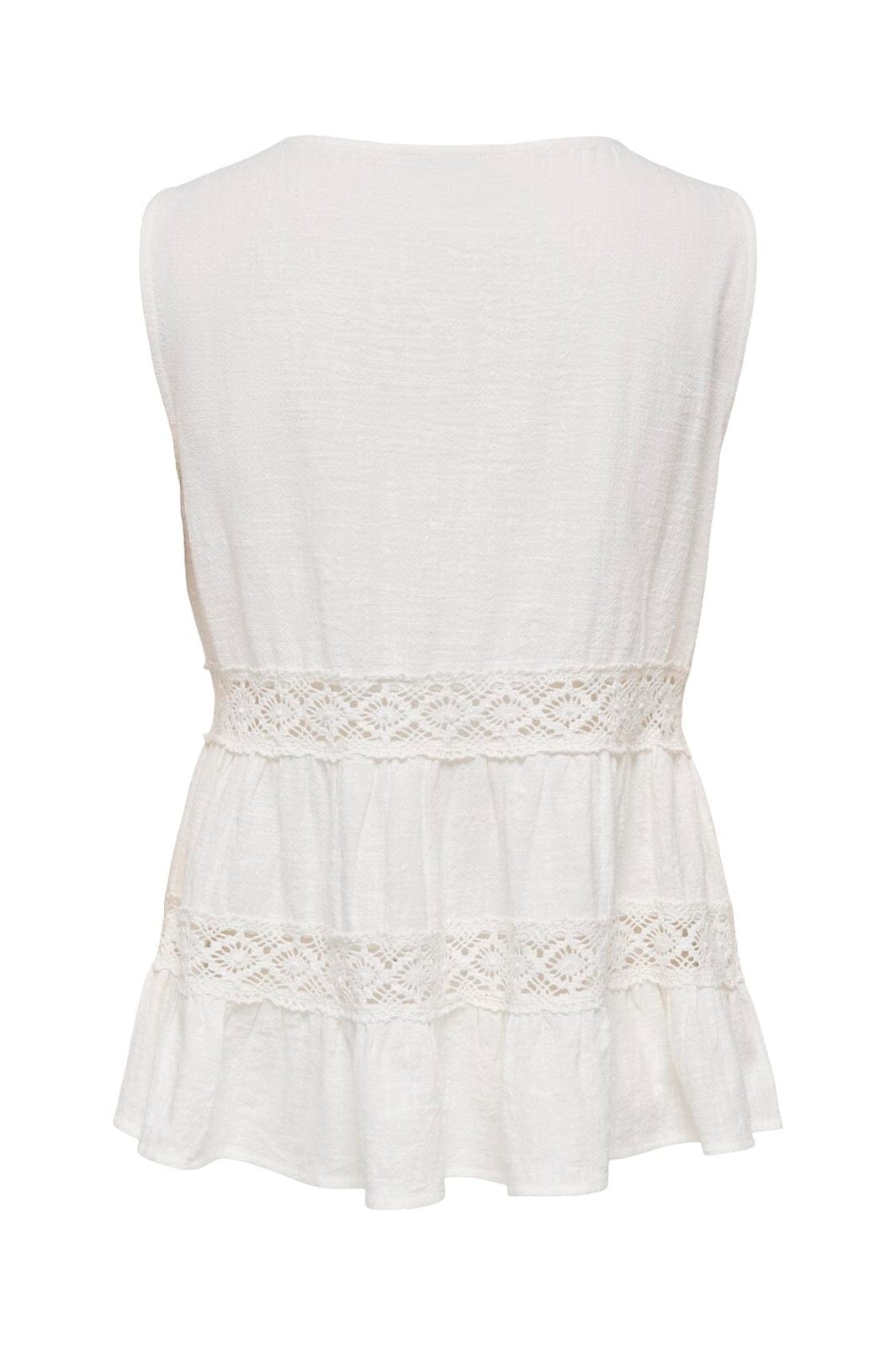 Only - Onlbeatrice S/L Top - 5151356 Cloud Dancer
