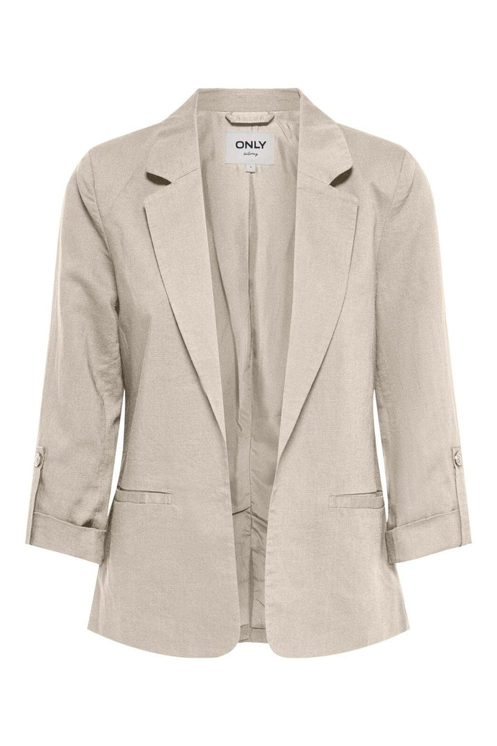 Only - Onlcaro-Isola 3/4 Blazer Tlr - 5083315 Oatmeal