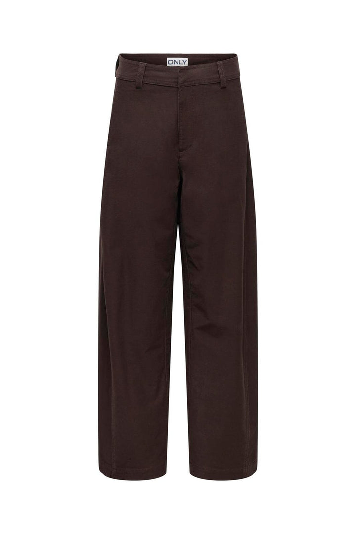 Only - Onlclair Barrel Pant - 5065424 Black Coffee