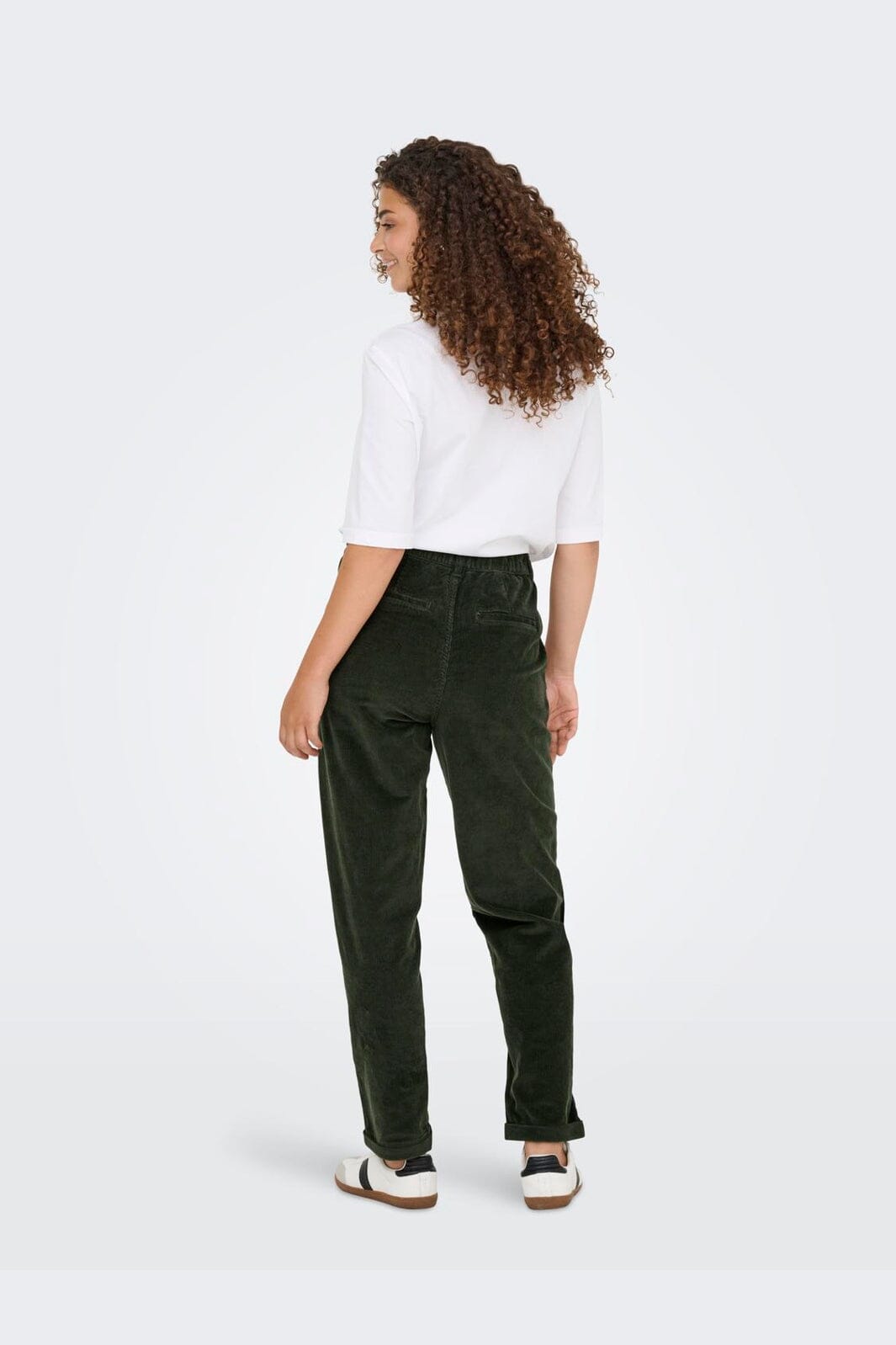 Only - Onlflora Ela Cord Carot Pant - 4411589 Rosin