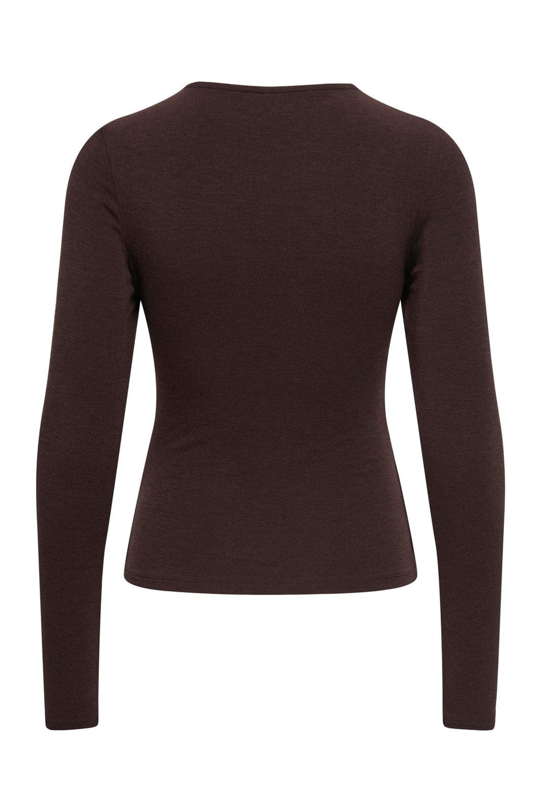 Only - Onlglamour L/S Ruching Top Cc - 5050807 Bracken