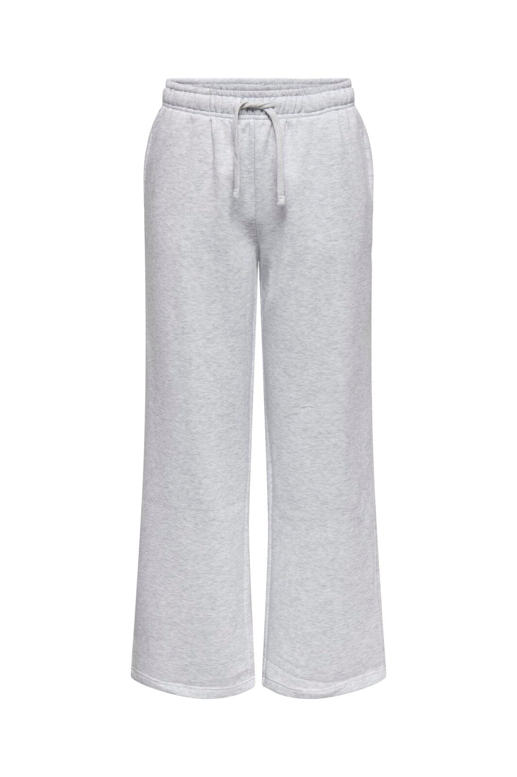 Only - Onlhappy Straight Pant Swt - 5199578 Light Grey Melange