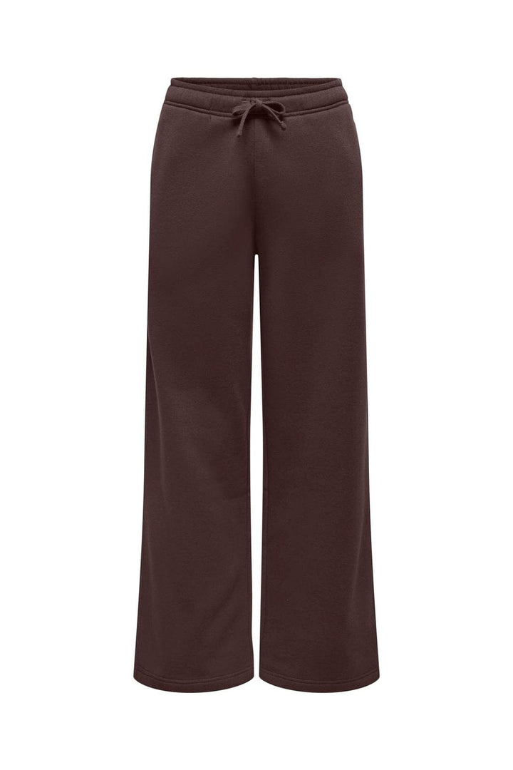Only - Onlhappy Straight Pant Swt - 5199579 Coffee Bean