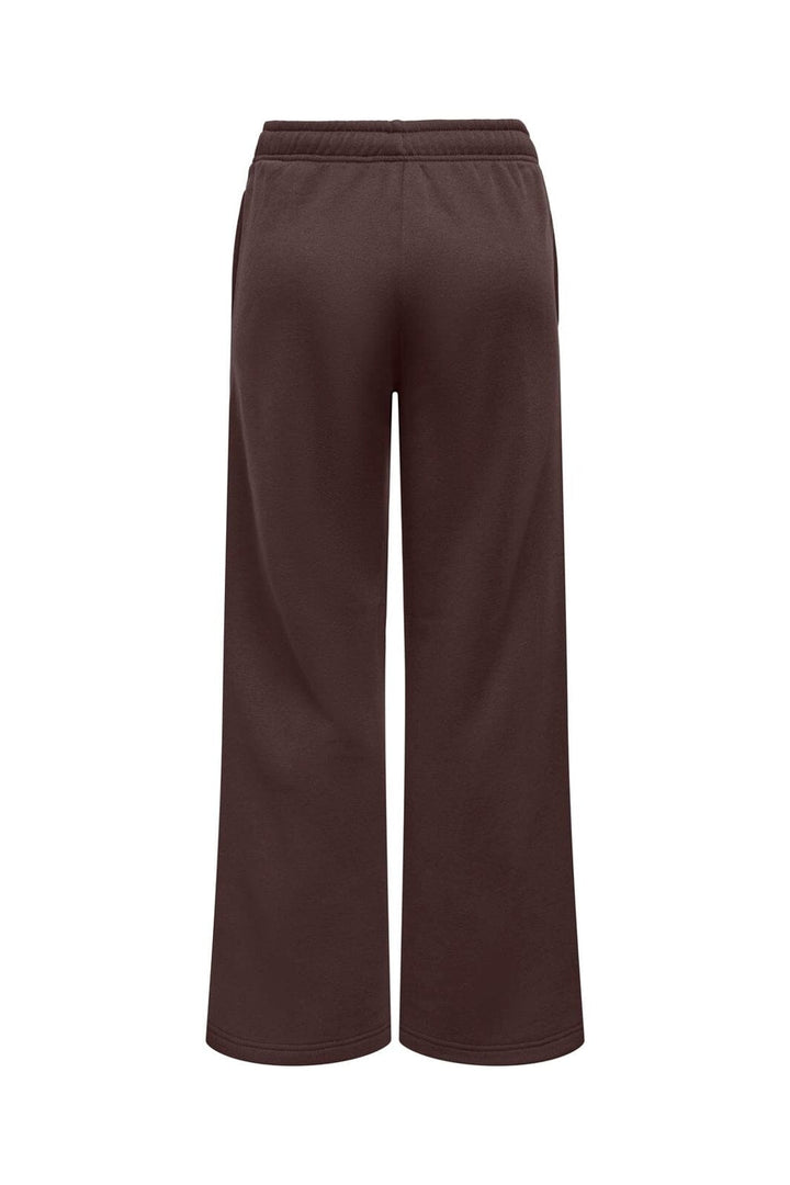 Only - Onlhappy Straight Pant Swt - 5199579 Coffee Bean