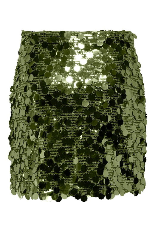 Only - Onljadel Sequins Skirt - 5172376 Sphagnum W. Sphagnum Sequins