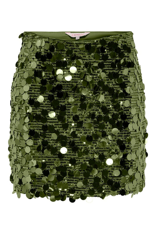 Only - Onljadel Sequins Skirt - 5172376 Sphagnum W. Sphagnum Sequins