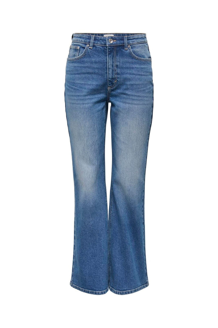 Only - Onljuicy Flared Ana - 4935995 Medium Blue Denim