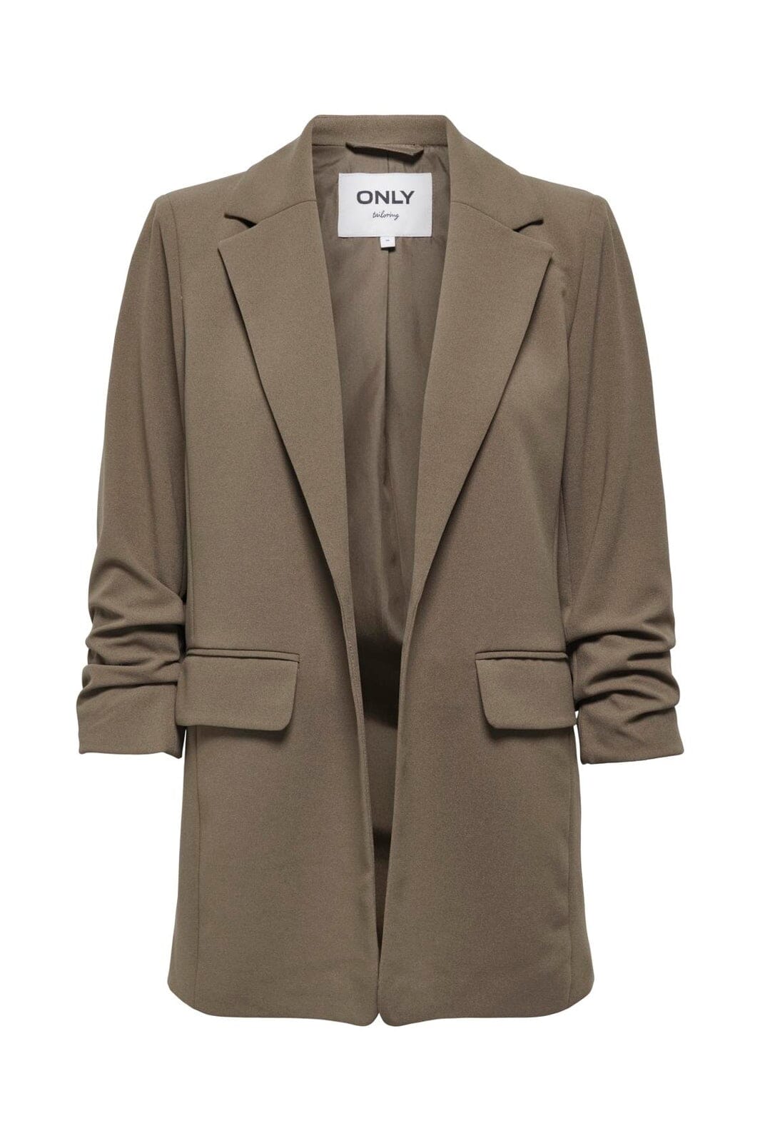 Only - Onlkalina 3/4 Open Blazer Cc Tlr - 5045418 Chocolate Chip