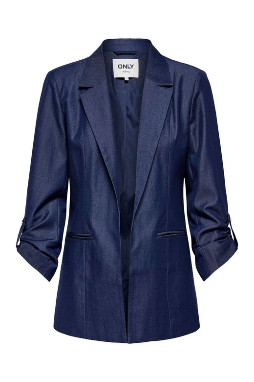 Only - Onlkayle-Iria Life 3/4 Chambr Blazer Tlr - 4963836 Naval Academy Melange
