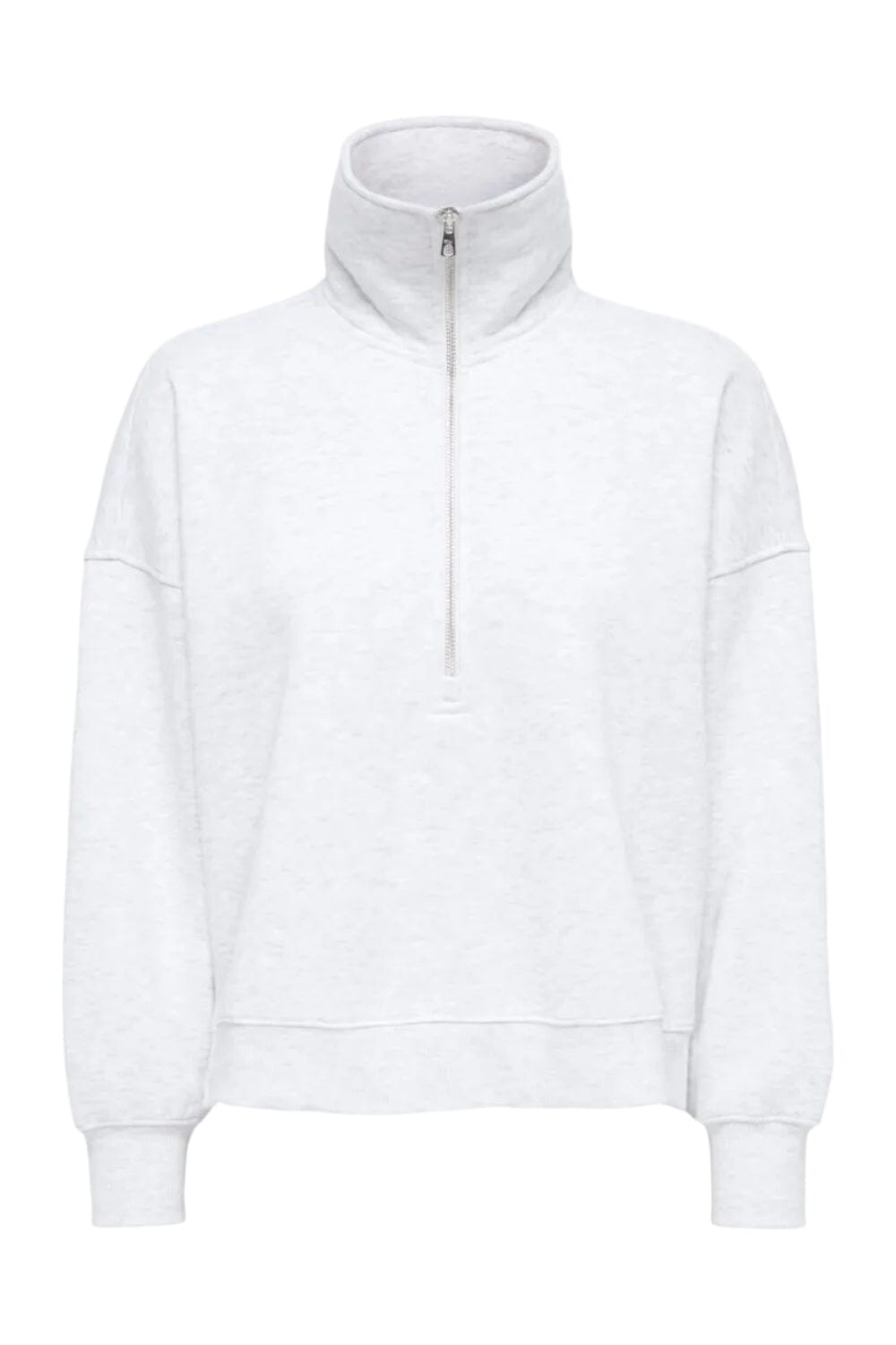 Only - Onllesure L/S Half Zip Rs Swt - 5117441 Light Grey Melange Sweatshirts 