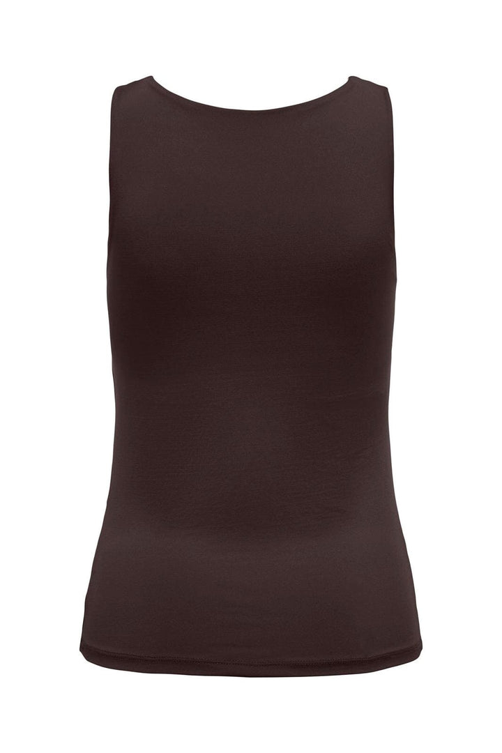 Only - Onllone S/L 2-Way Top - 4969818 Chocolate Torte