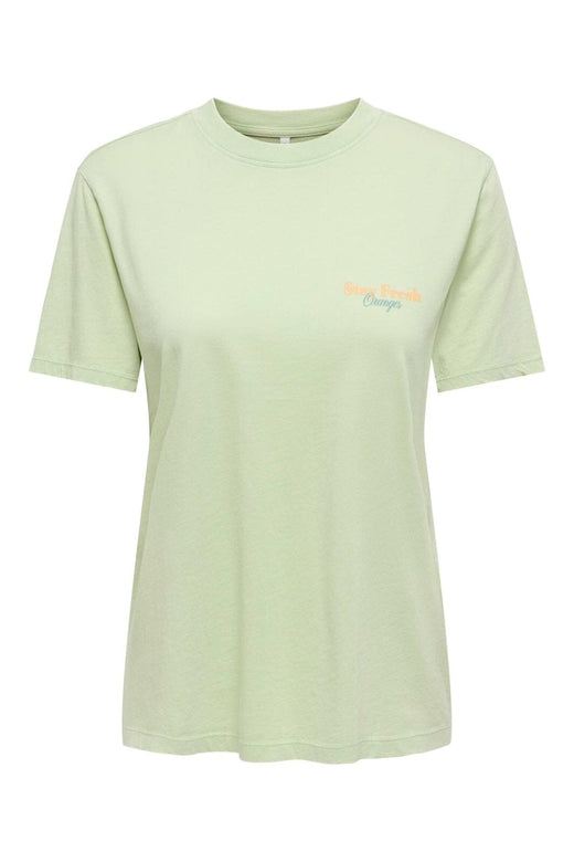 Only - Onllucy Monja S/S Top - 4962716 Laurel Green Stay Fresh