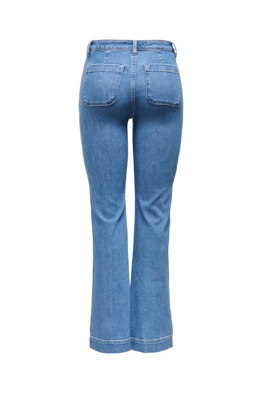 Only - Onlmadison Pocket Flared Gen540 - 4962286 Light Blue Denim