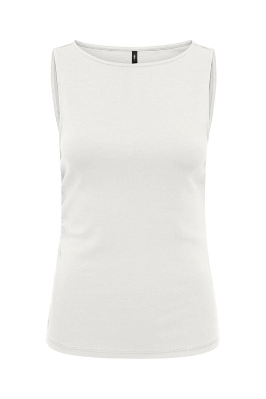 Only - Onlmalia S/L Top Box - 5081372 Cloud Dancer Boatneck