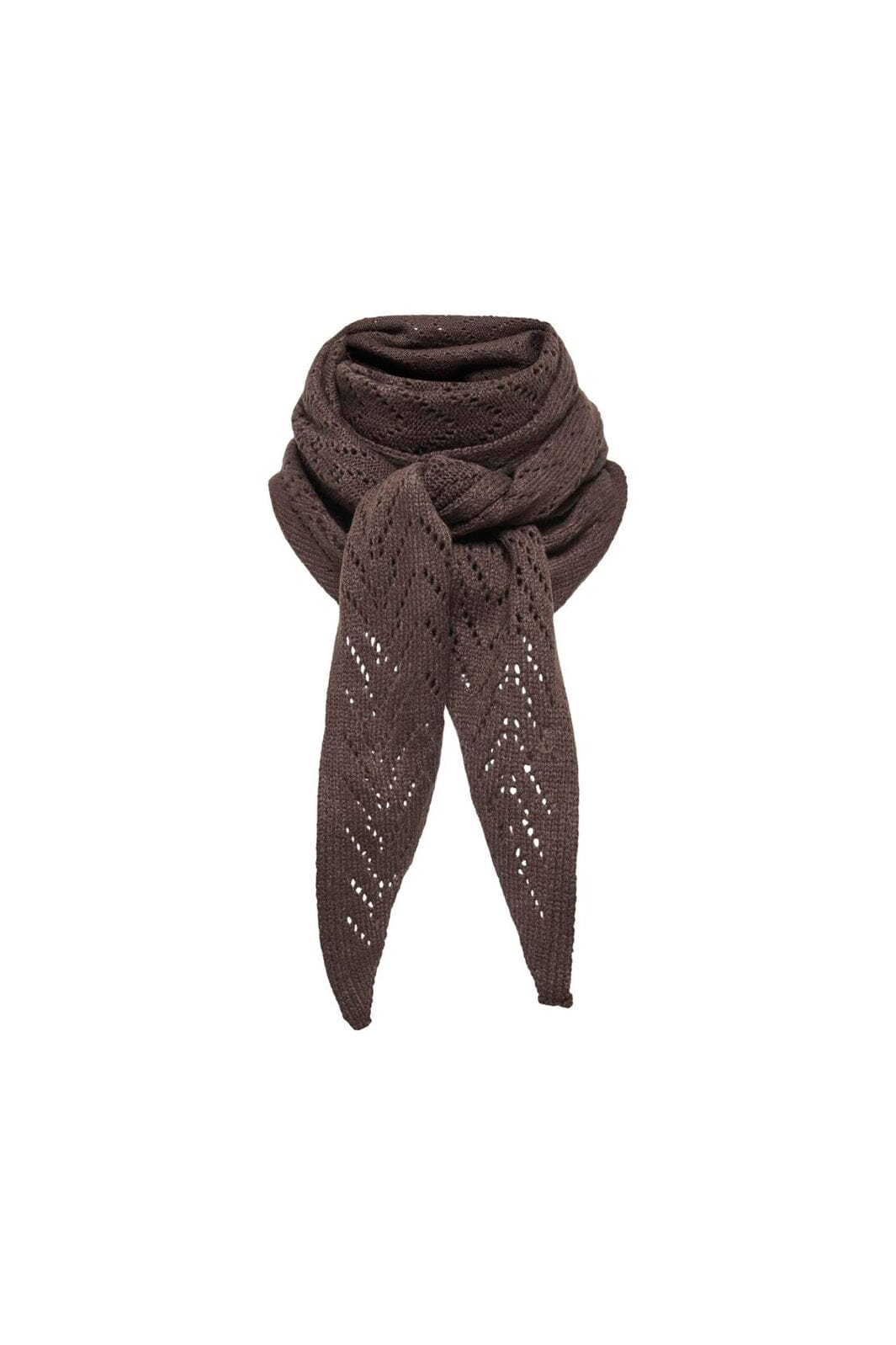 Only - Onlmarie Pointelle Triangle Scarf Cc Acc - 5034347 Bracken