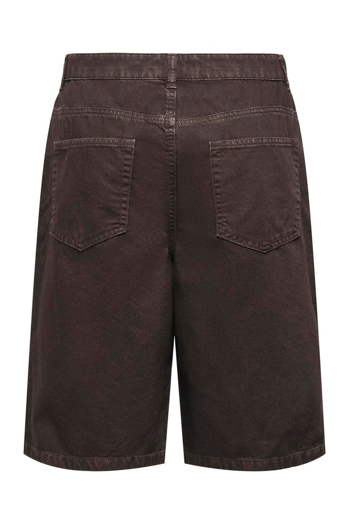 Only - Onlmate-Silla Reg Baggy Long Shorts - 5083377 Coffee Bean