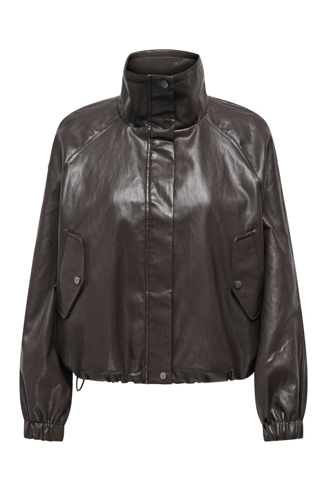 Only - Onlmini Faux Leather Jacket Cc - 5011804 Raven