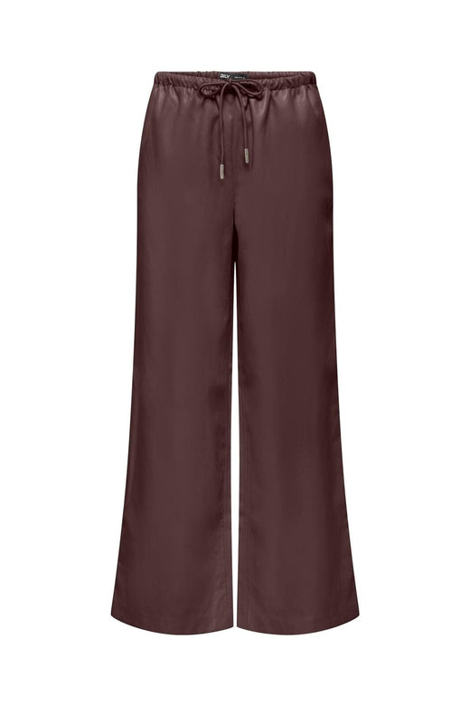 Only - Onlmini Faux Leather Pants Cc - 5100465 Decadent Chocolate