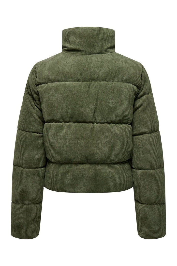 Only - Onlnewdolly Corduroy Puffer - 4327360 Kalamata Big Corduroy Pattern
