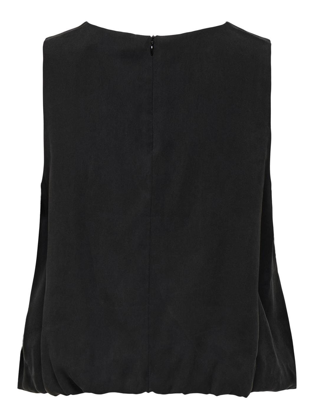 Only - Onlnica Life S/L Modal Bubble Top - 4759987 Black