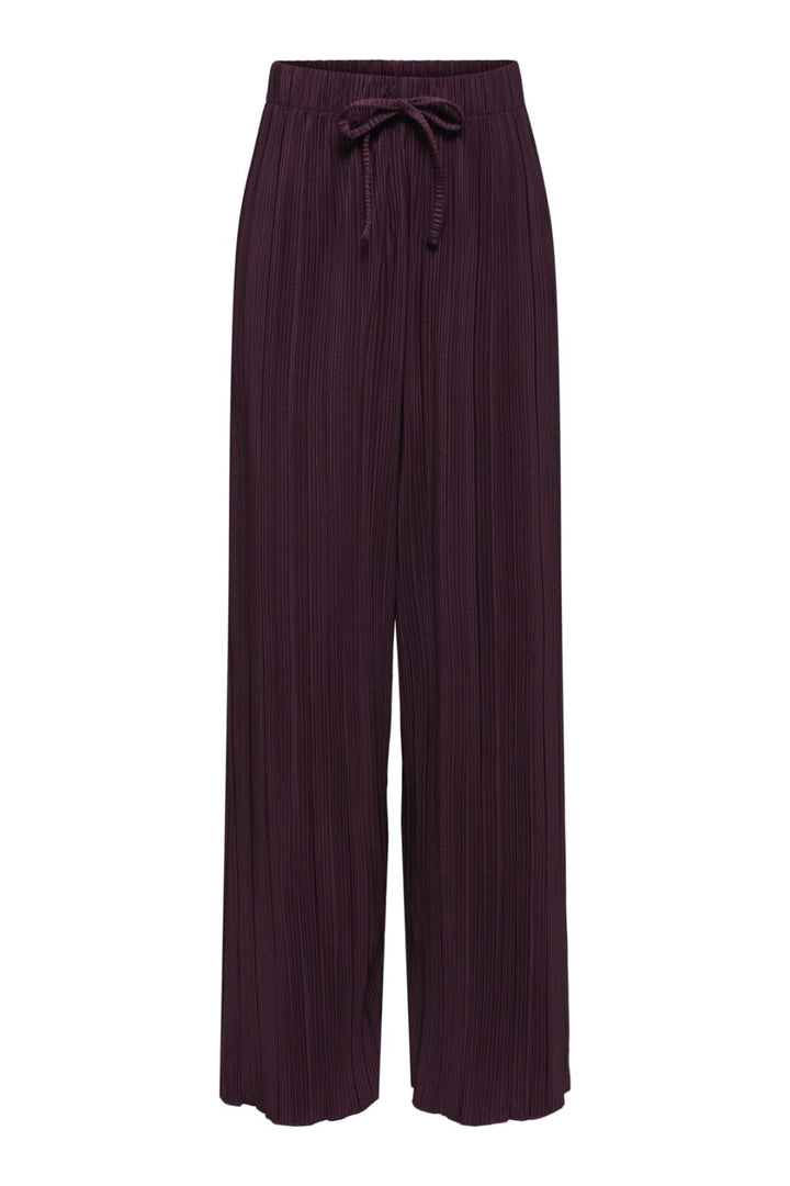 Only - Onlpery String Long Pant - 4951034 Winetasting Bukser 